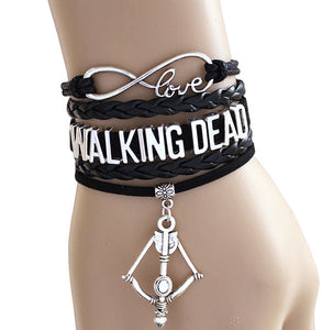 The Walking Dead Bracelet Bow and Arrow Blue