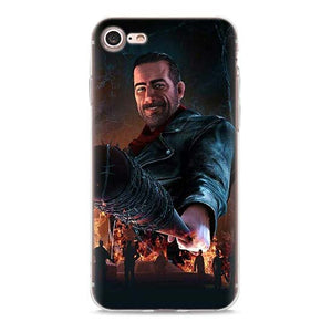 The Walking Dead Team Negan Clear Case for Apple iPhone 7 8 Plus 6 6s Plus 5 5s X XR XS MAX