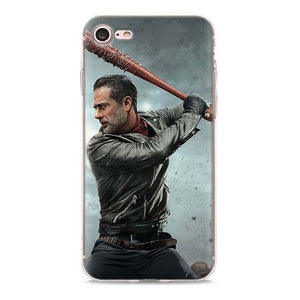 The Walking Dead Team Negan Clear Case for Apple iPhone 7 8 Plus 6 6s Plus 5 5s X XR XS MAX