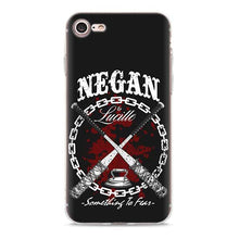 Load image into Gallery viewer, The Walking Dead Team Negan Clear Case for Apple iPhone 7 8 Plus 6 6s Plus 5 5s X XR XS MAX