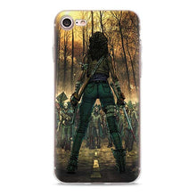 Load image into Gallery viewer, The Walking Dead Team Negan Clear Case for Apple iPhone 7 8 Plus 6 6s Plus 5 5s X XR XS MAX