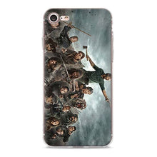 Load image into Gallery viewer, The Walking Dead Team Negan Clear Case for Apple iPhone 7 8 Plus 6 6s Plus 5 5s X XR XS MAX