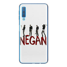 Load image into Gallery viewer, The Walking Dead Team Negan Silicone Phone case for Samsung Galaxy A7 A6 A8+Plus A9 2018 S10 Plus S10e M20 M30