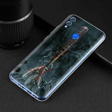 Load image into Gallery viewer, The Walking Dead Team Negan Soft Case for Huawei Honor 8X 8C 8S 8A 9 10 Lite 20i View 20 Y6 Y7 Y9