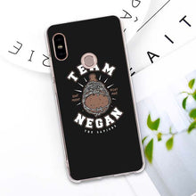 Load image into Gallery viewer, The Walking Dead Team Negan Silicone Case Xiaomi Mi 9 8 A2 Lite Play Mix3 Redmi 6 6A Note 6Pro 7 Pro