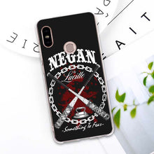 Load image into Gallery viewer, The Walking Dead Team Negan Silicone Case Xiaomi Mi 9 8 A2 Lite Play Mix3 Redmi 6 6A Note 6Pro 7 Pro