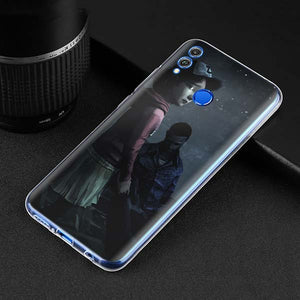 The Walking Dead Soft TPU Cover Case Coque for Huawei Honor View 20 Y6 Y7 Y9 8X 8C 8S 8A 9 10 Lite 20i