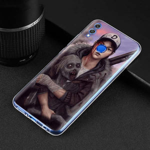 The Walking Dead Soft TPU Cover Case Coque for Huawei Honor View 20 Y6 Y7 Y9 8X 8C 8S 8A 9 10 Lite 20i