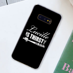 The Walking Dead Phone Cases For Samsung Galaxy S10 Plus S10e S8 S9 Plus S6 S7 Edge A50 Note 8-9