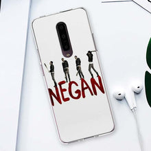 Load image into Gallery viewer, The Walking Dead Team Negan Silicone Soft Case For Oneplus 7 7 Pro 6 5T 6T