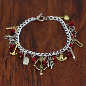 The Walking Dead Charm Bracelet Jewelry