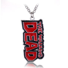 Load image into Gallery viewer, The Walking Dead Letter Necklace