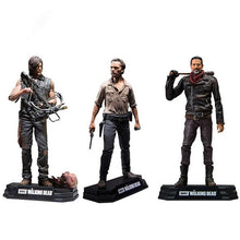 Load image into Gallery viewer, The Walking Dead Season 8 Rick Grimes Daryl Dixon Negan Action Figure